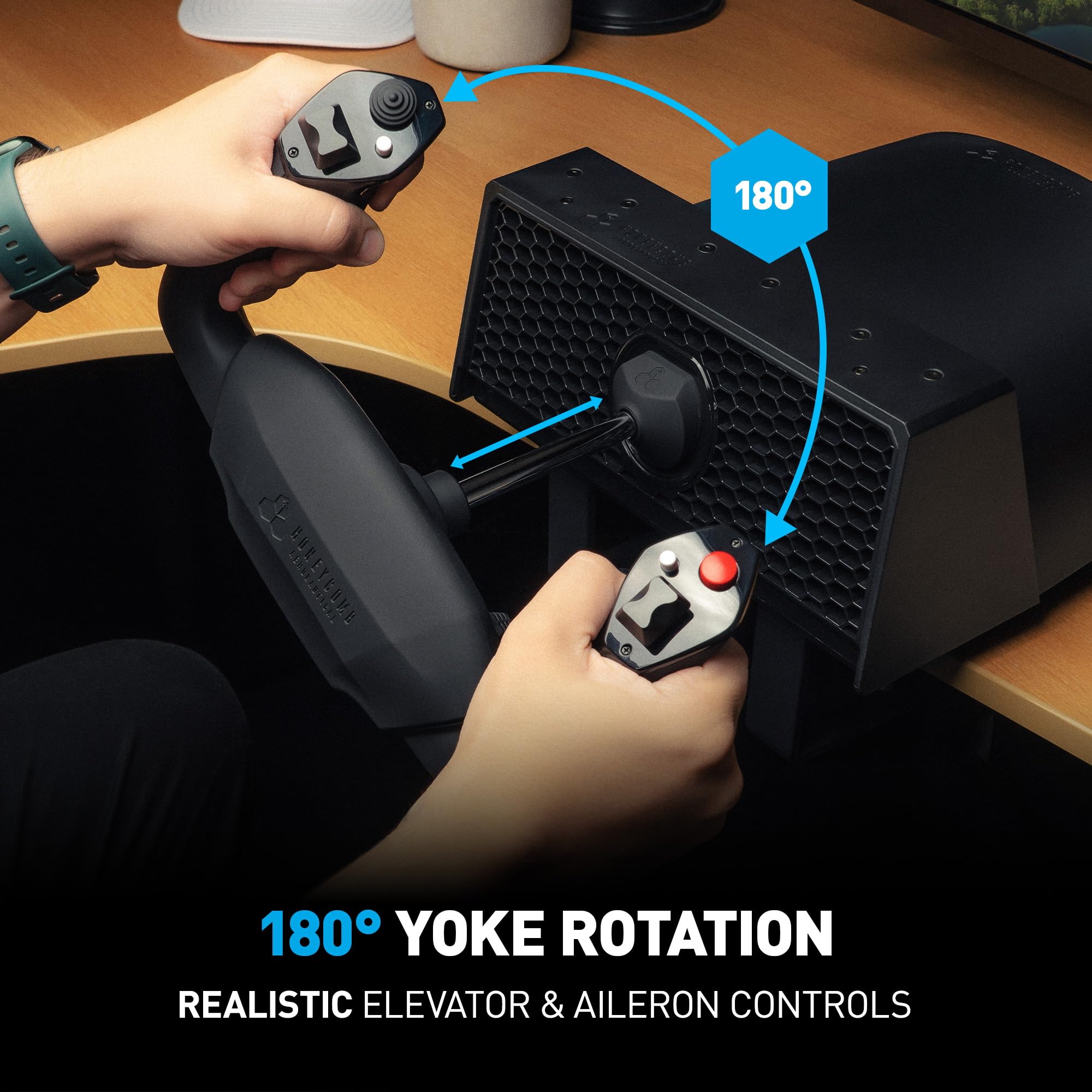 Amazon.com: Honeycomb Alpha LITE - compact yoke for flight